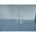 Vasos de vidro vaso vaso cilindro vaso vaso de vidro claro para atacado